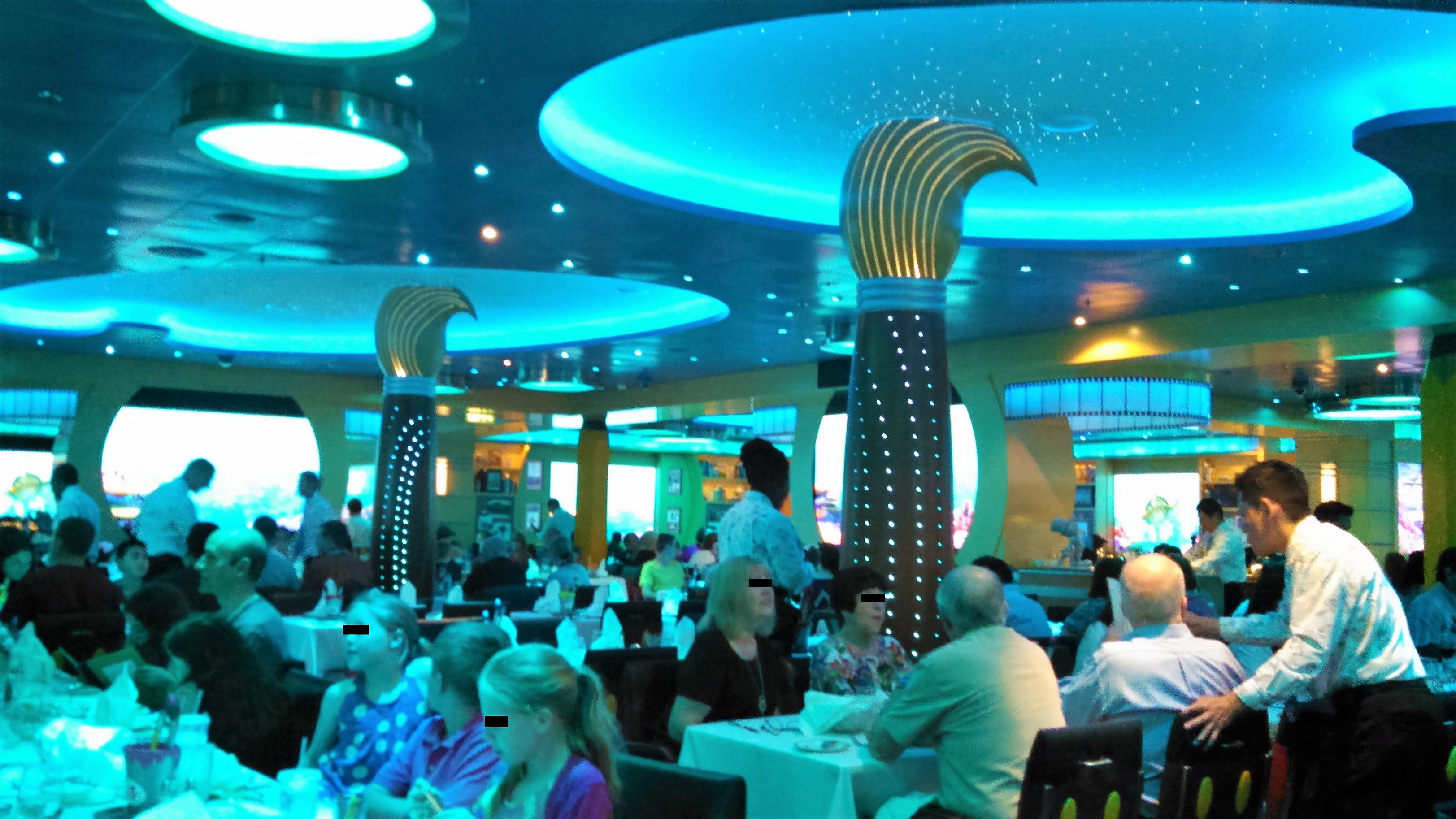 disney fantasy dining room pictures