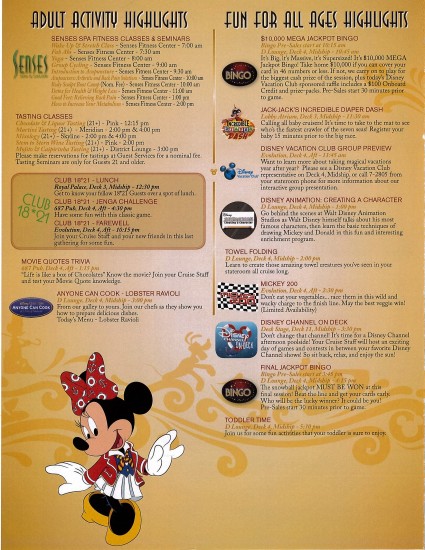 Disney Cruise for Adults